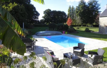 Piscine du gîte Gîte n°22G560806 Plouasne - Côtes d'Armor - Piscine du gîte