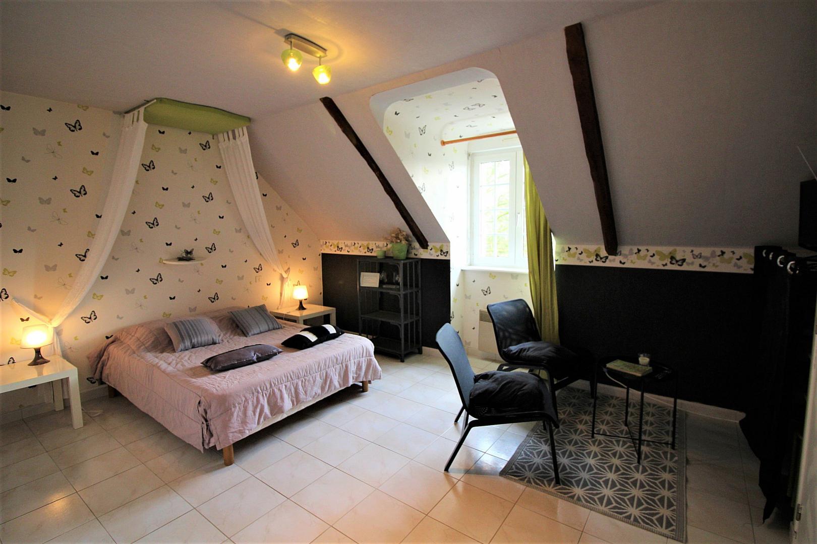 chambre parentale avec son salon photo 3