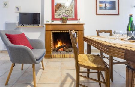 G&icirc;te n&deg;35G12022 Cherrueix - Ille-et-Vilaine - Pi&egrave;ce de vie