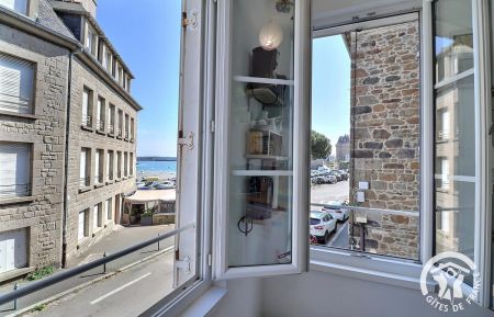 Depuis la cuisine, une vue mer à apprécier... City Break n°35G11196 Saint-Malo - Ille-et-Vilaine - Depuis la cuisine, une vue mer à apprécier...