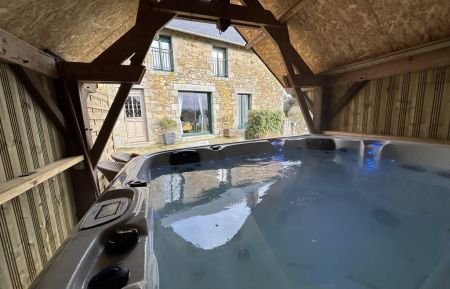 Vue du Gîte de l'espace SPA Gîte n°35G141341 Dingé - Ille-et-Vilaine - Vue du Gîte de l'espace SPA