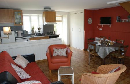 Pièce de vie Gîte n°35G12021 Cherrueix - Ille-et-Vilaine - Pièce de vie