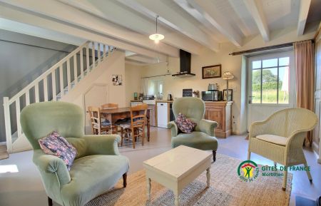 G&icirc;te n&deg;56G17528 Plumergat - Morbihan - Charmante maison de vacances proche d'Auray