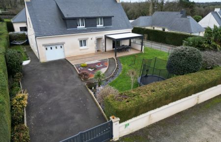 vue aérienne de la location Gîte n°56G14926 Noyal-Muzillac - Morbihan - vue aérienne de la location