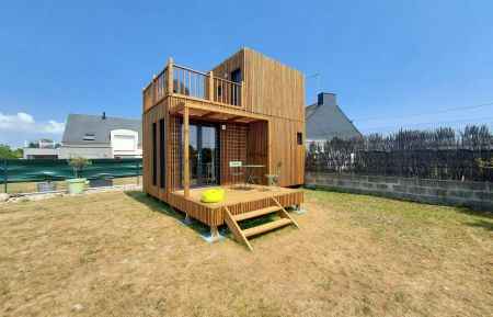 Chalet/Bungalow56G54138 Erdeven - Morbihan - Location de vacances atypique &agrave; proximit&eacute; de la plage