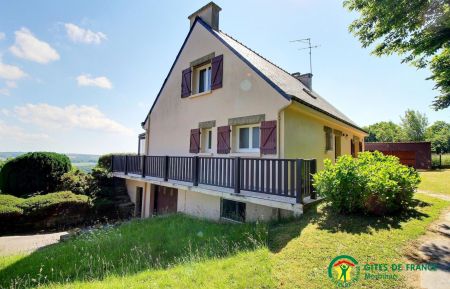 La maison, confortable et bien agencée, date de 1983 Gîte n°56G4117 Cléguérec - Morbihan - La maison, confortable et bien agencée, date de 1983