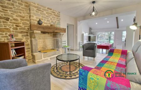 G&icirc;te n&deg;56G4669 Crach - Morbihan - Maison de vacances proche de Auray, avec un grand jardin