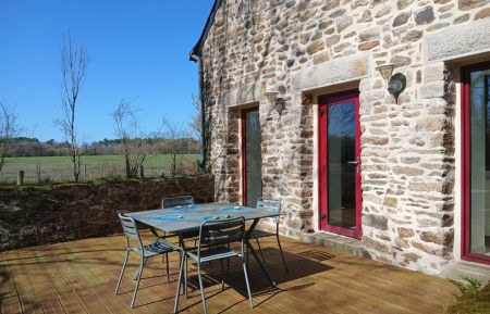 La terrasse 2026 Gîte n°56G2182 Saint-Gravé - Morbihan - La terrasse 2026