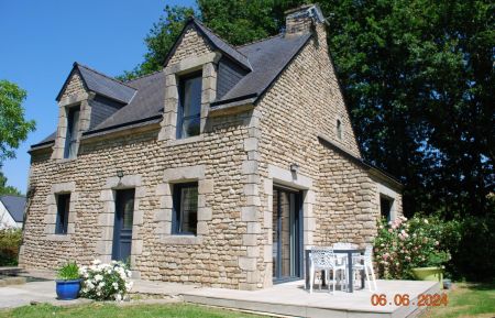 G&icirc;te n&deg;56G1941 Rieux - Morbihan - Vue de l'habitation 