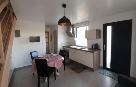 Cuisine et repas avec TV Gîte n°56G1344 Belz - Morbihan - Cuisine et repas avec TV