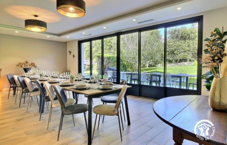 A 2 pas de la mer, location de vacances avec piscine intérieure + salle de jeux Gîte n°56G10610 Larmor-Baden - Morbihan - A 2 pas de la mer, location de vacances avec piscine intérieure + salle de jeux