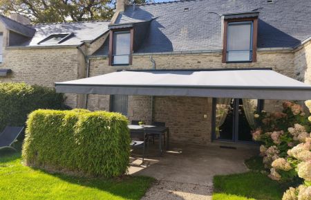 Terrasse Gîte n°56G288 Caden - Morbihan - Terrasse