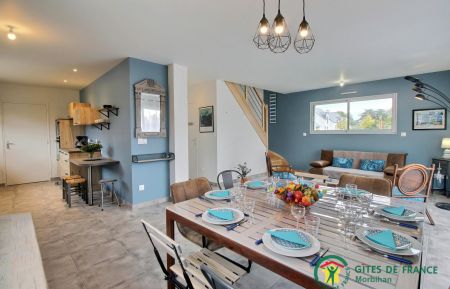 Table / repas pour 8 personnes Gîte n°56G24092 Sarzeau - Morbihan - Table / repas pour 8 personnes