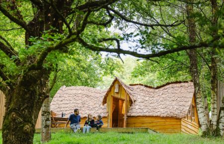 Cabane en bois56G17339 Plum&eacute;liau-Bieuzy - Morbihan - photo